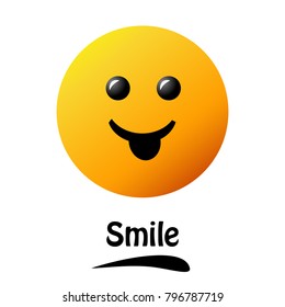 Smiley face. Poster World smile day. Smiley wallpaper. Emoticon background. Emoticon icon. 