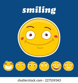 smiley face set