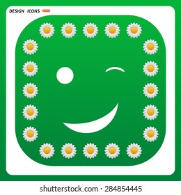 Smiley Face. vector design