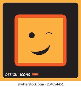 Smiley Face. vector design