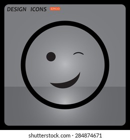 Smiley Face. vector design