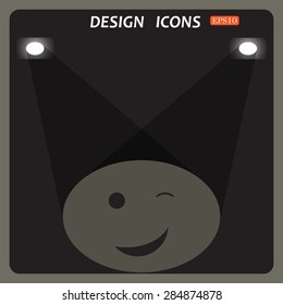 Smiley Face. vector design