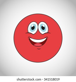 smiley faces design, vector illustration eps10 graphic 