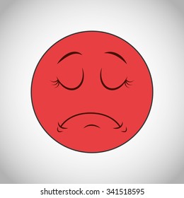 smiley faces design, vector illustration eps10 graphic 