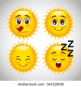 smiley faces design, vector illustration eps10 graphic 