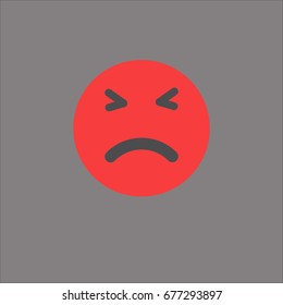 Smiley faces icons. Vector illustration.