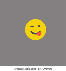 Smiley faces icons. Vector illustration.