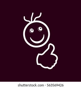 Smiley Face.vector illustration