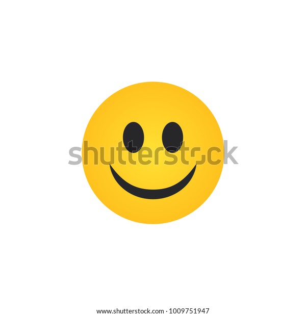 Smiley Facevector Illustration Stock Vector (Royalty Free) 1009751947 ...