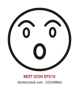smiley, humor, vector icon, eps10