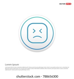 smiley icon, Face icon Background icon template