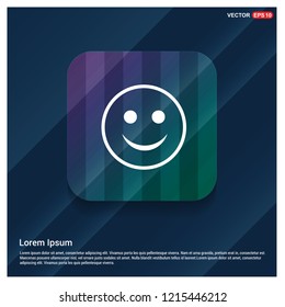 smiley icon, Face icon - Free vector icon
