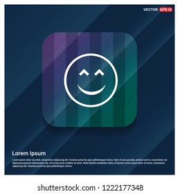 smiley icon, Face icon - Free vector icon