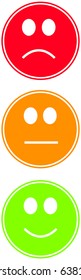Smiley icon vector. Smile faces. Vector illustration