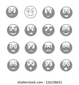 smiley icons