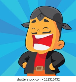 Smiley Javanese Mascot