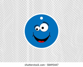 smiley label