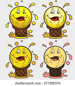 Smiley on Hat Dipped with Honey