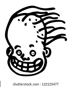 Smiley ugly man