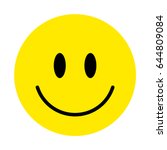 Smiley. Vector happy face