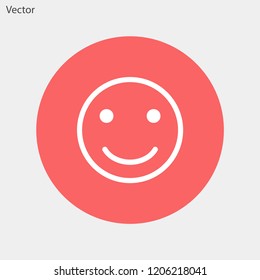 smiley vector icon 10 eps