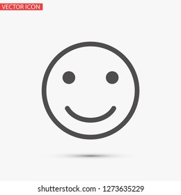 smiley vector icon 10 eps