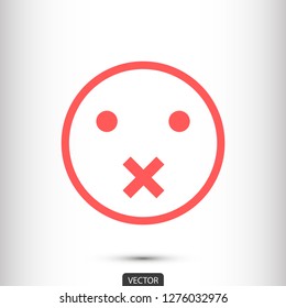 smiley vector icon 10 eps