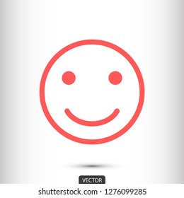 smiley vector icon 10 eps