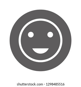 smiley vector icon 10 eps