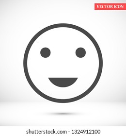 smiley vector icon 10 eps