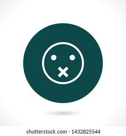 smiley vector icon 10 eps , Lorem ipsum Flat design