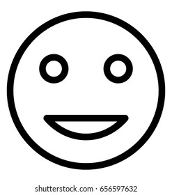 Smiley Vector Icon