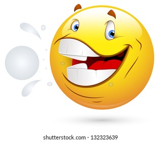 Smiley Vector Illustration - Fresh Mouth