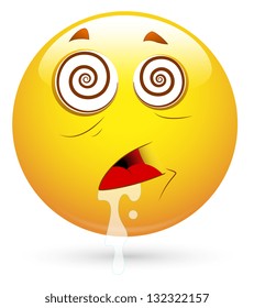Smiley Vector Illustration - Hypnotize