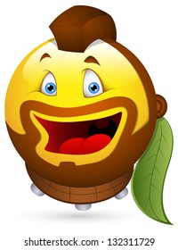 Smiley Vector Illustration - Rockstar Face