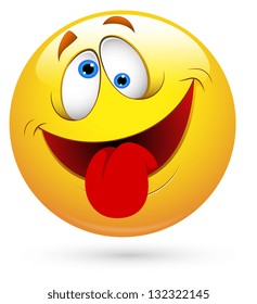 Crazy Smiley Face Images Stock Photos Vectors Shutterstock