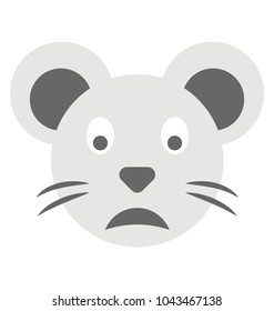 
A smiley with whiskers symbolising hamster emoticon
