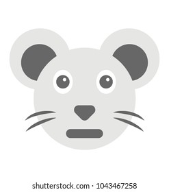 
A smiley with whiskers symbolising hamster emoticon
