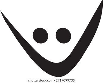 Icono sonriente de la cara del guiño que expresa la emoción lúdica divertida. Ilustración vectorial del estilo del emoji en el fondo blanco.