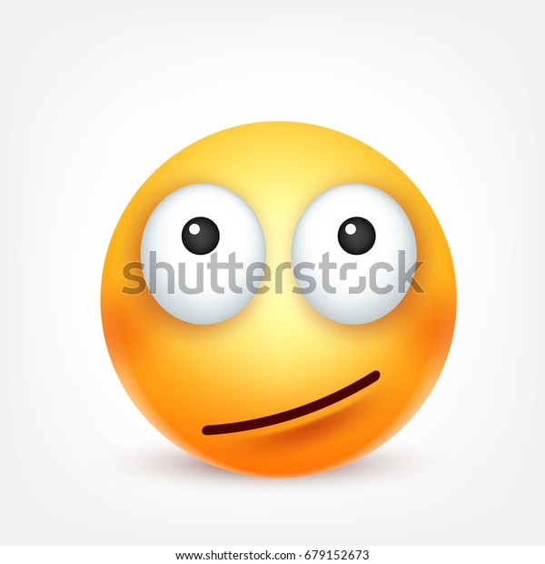 Smileyemoticon Yellow Face Emotions Facial Expression Stock Vector Royalty Free