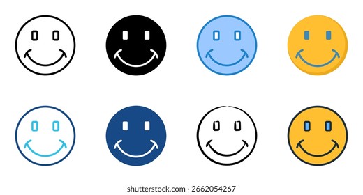 Smileys icon set multiple style collection 
