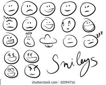 smiley/smilies set