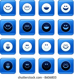 smilie rollover buttons