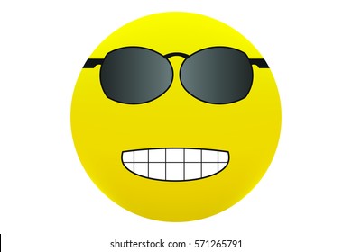 Smilie with Sunglasses