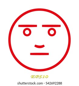 smilies, icon, vector illustration eps10
