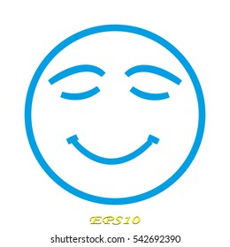 smilies, icon, vector illustration eps10