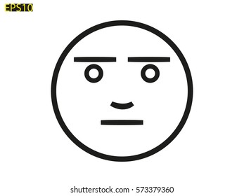 smilies, icon, vector illustration eps10

