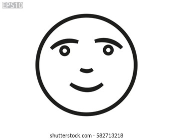 smilies, icon, vector illustration eps10