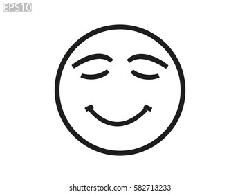 smilies, icon, vector illustration eps10