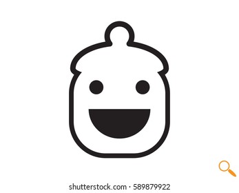 smilies, icon, vector illustration eps10
